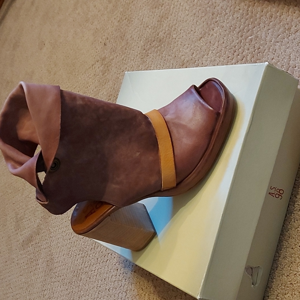 A.S. 98 leather shoes